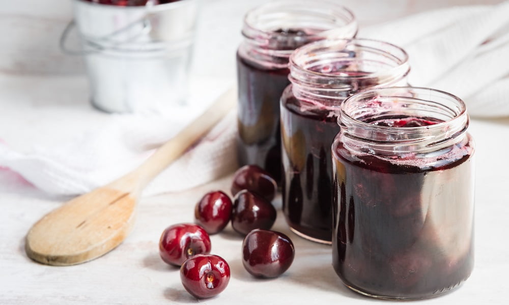 TRY THIS LOW SUGAR CHERRY JAM RECIPE