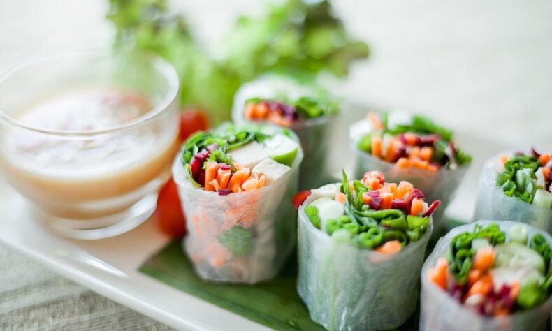 How to make fresh spring rolls