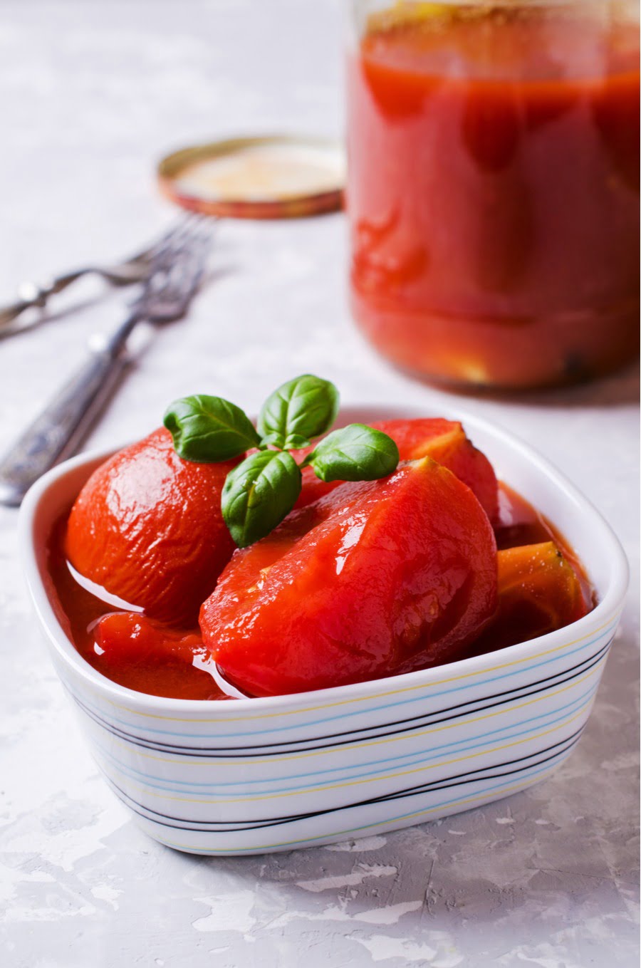 canned tomatoes