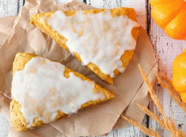 Pumpkin spice scone recipe