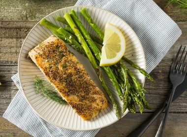 salmon-asparagus