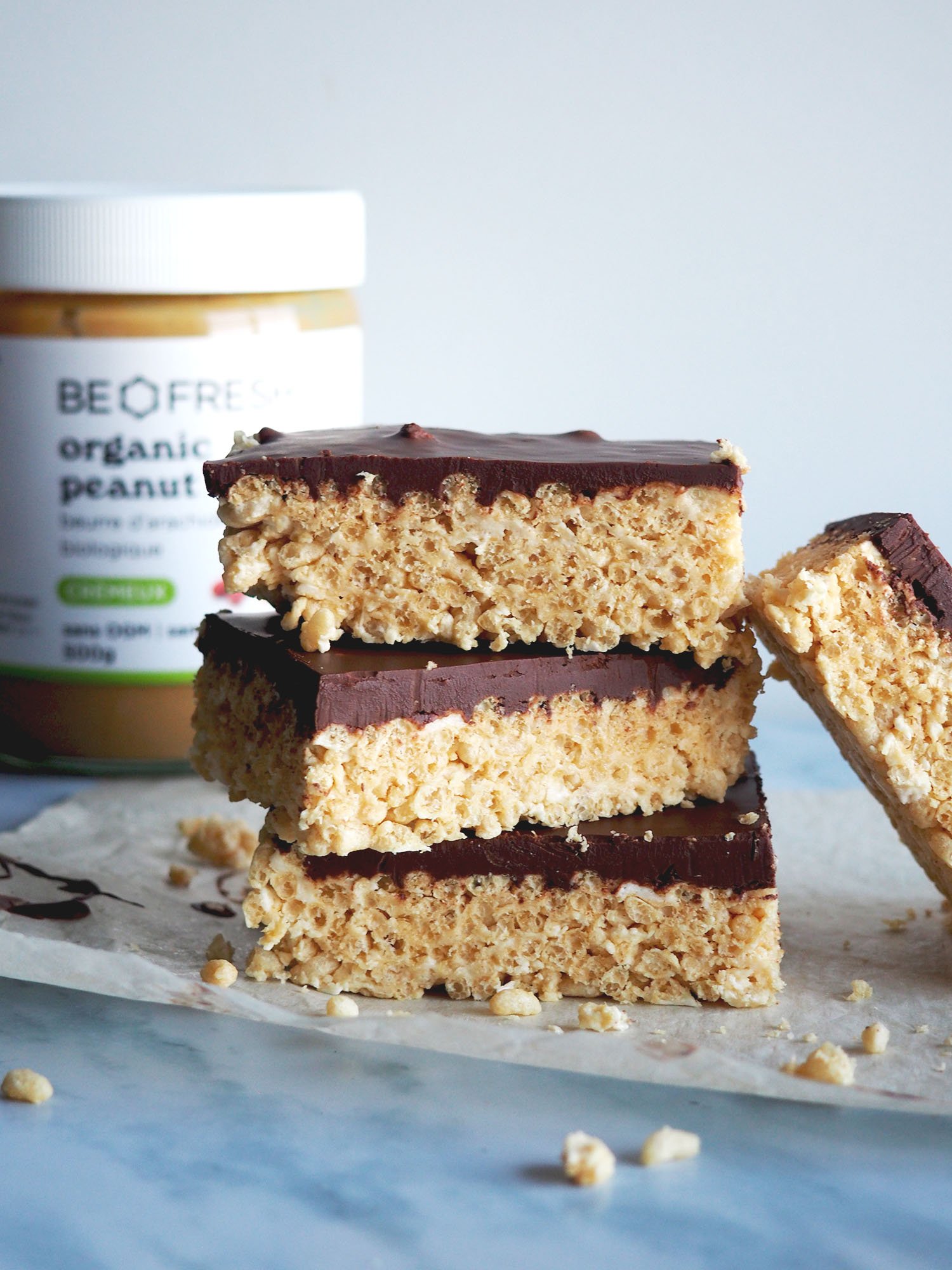 Peanut Butter Crispy Rice Treats