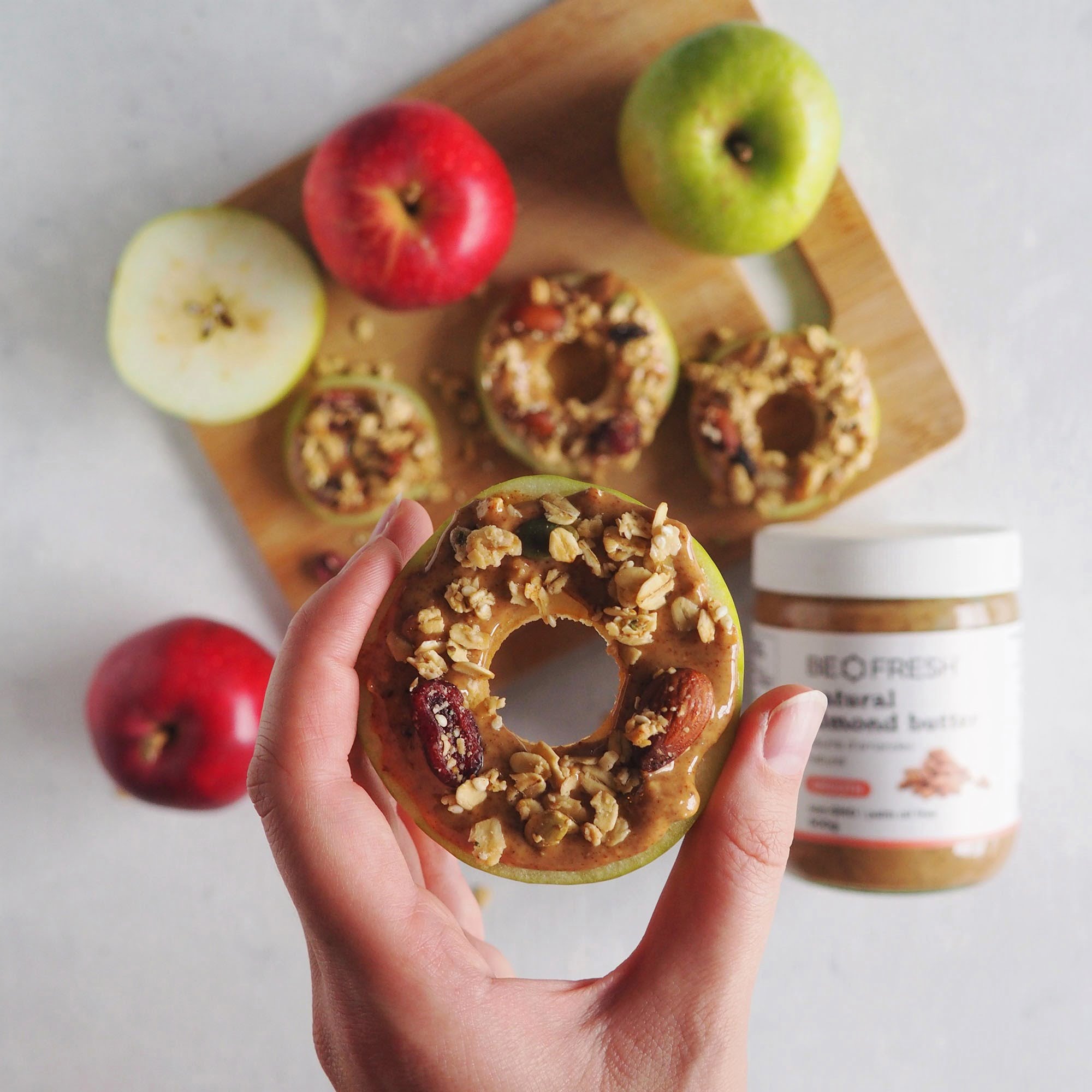 Apple ring snacks