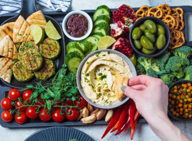 vegan charcuterie board