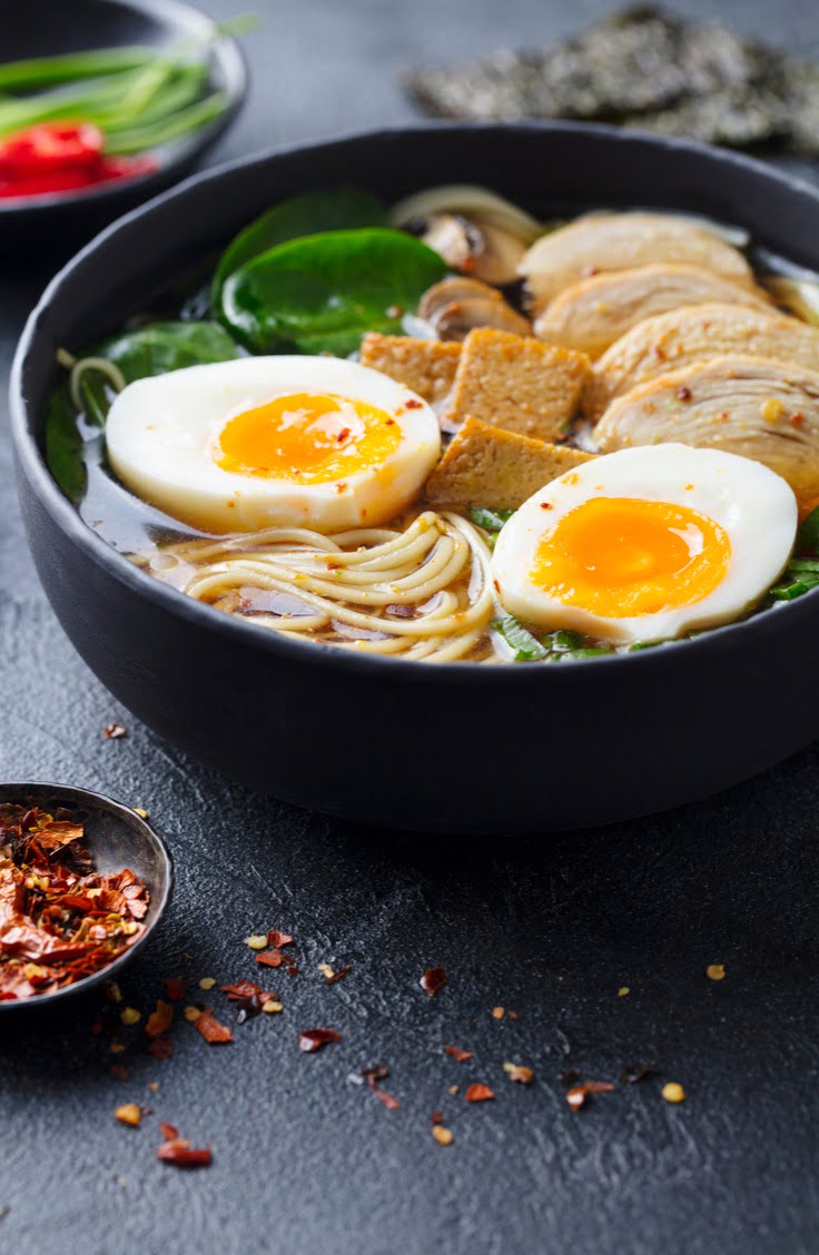 ramen in a bowl