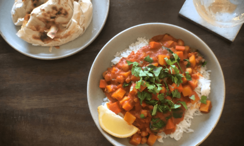 Nourish chickpea curry