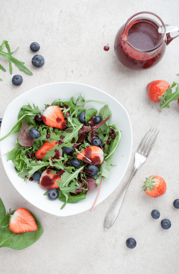 blueberry vinaigrette