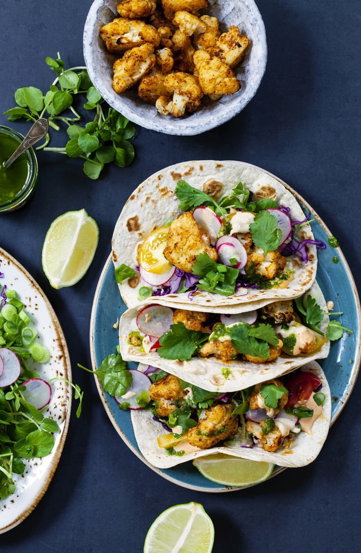 cauliflower tacos