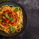 Slow Simmered Bolognese And Spaghetti