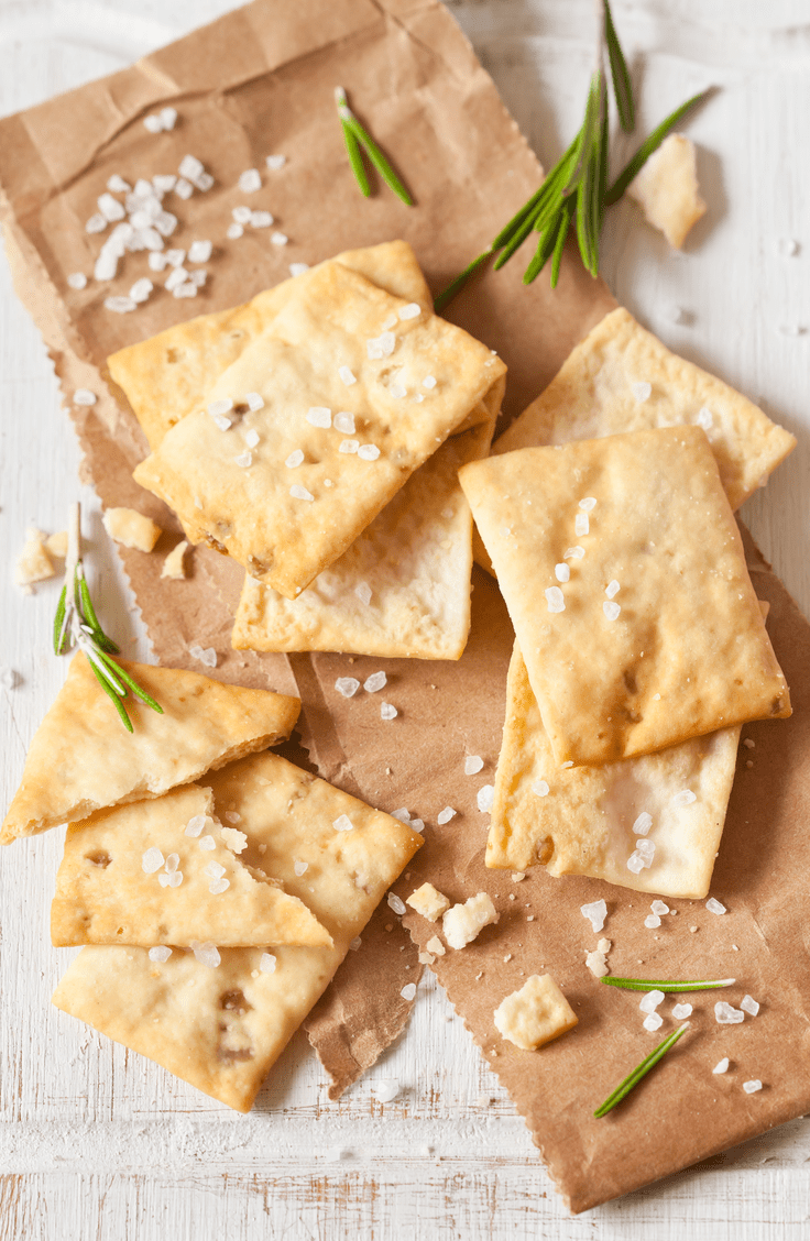 sour dough discard crackers