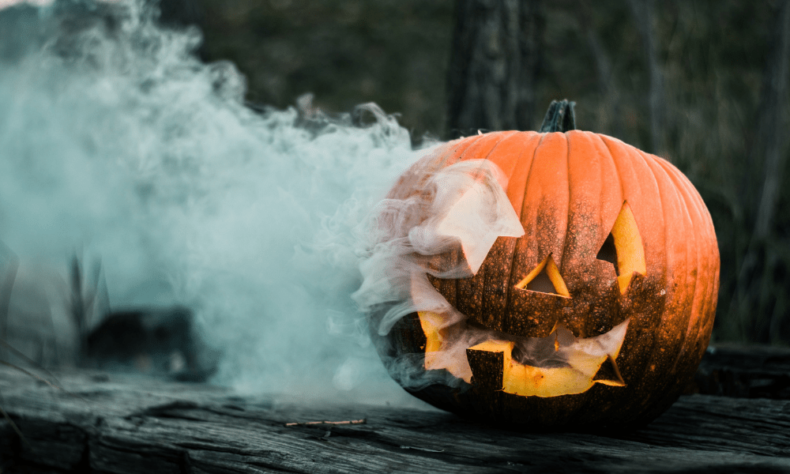 spooky dry ice effects