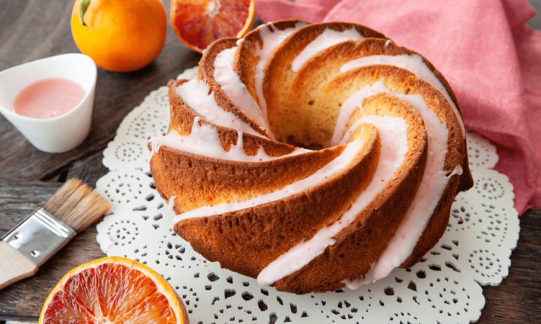 easy blood orange cake