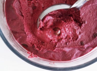 Vegan Red Beet Ice Cream Recipe