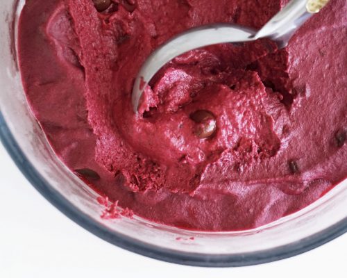 Vegan Red Beet Ice Cream Recipe