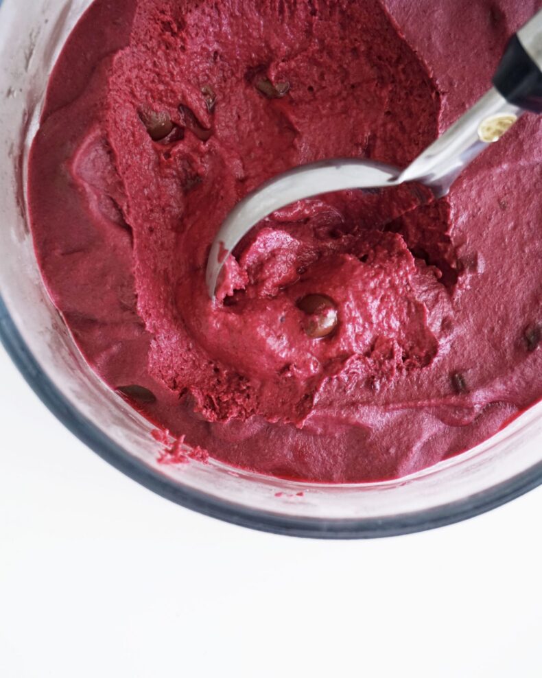 Vegan Red Beet Ice Cream Recipe