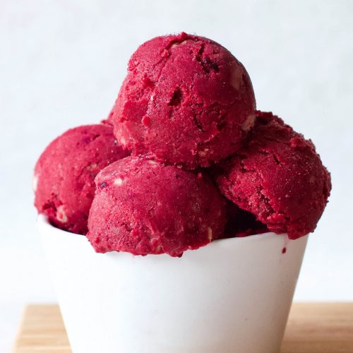 Vegan Red Beet Ice Cream Recipe