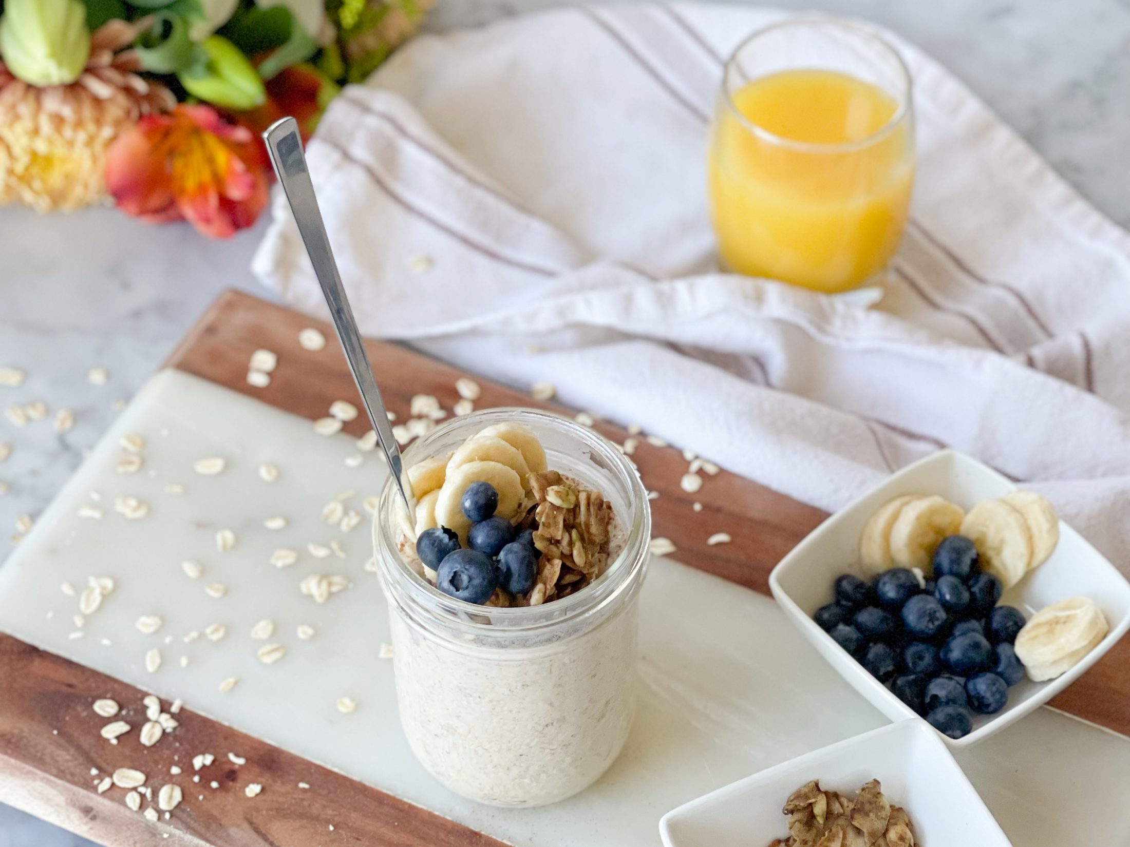 Overnight Oats Recipe Spud Back to School