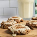 vegan eggnog cookies