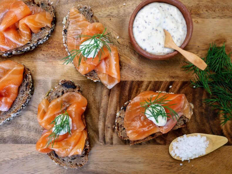 Recipe for Salmon Gravlax