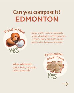 What can you compost Edmonton