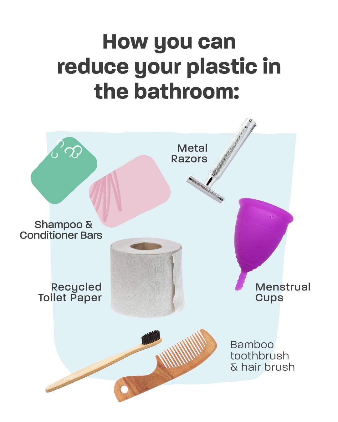 zero-waste bathroom essentials