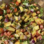 grilled peach salsa