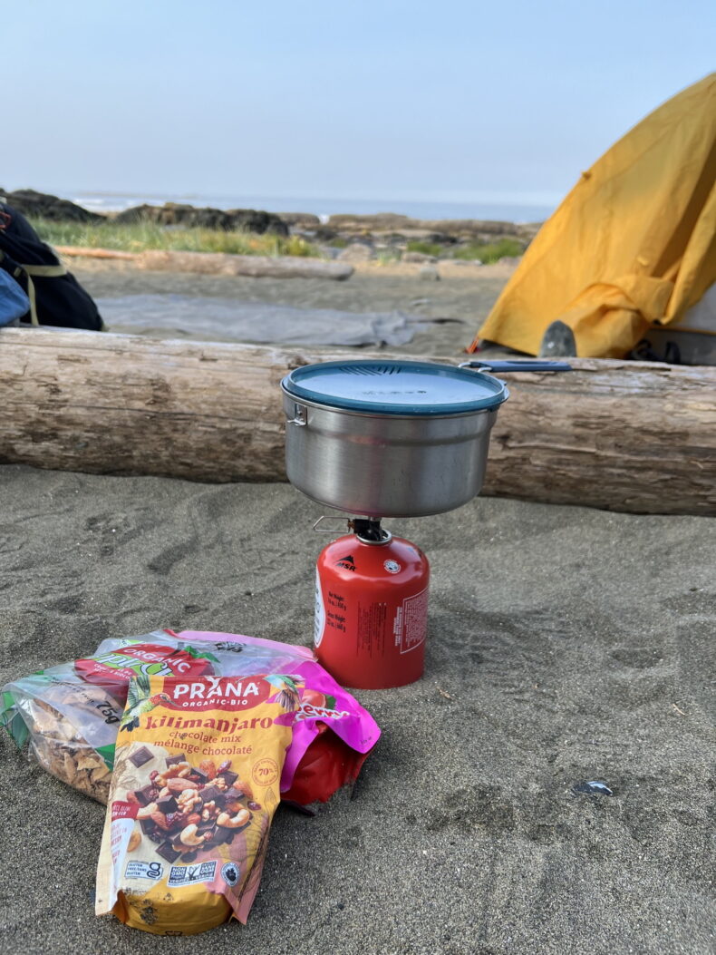 easy backcountry hiking meals