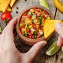 Grilled Peach Salsa