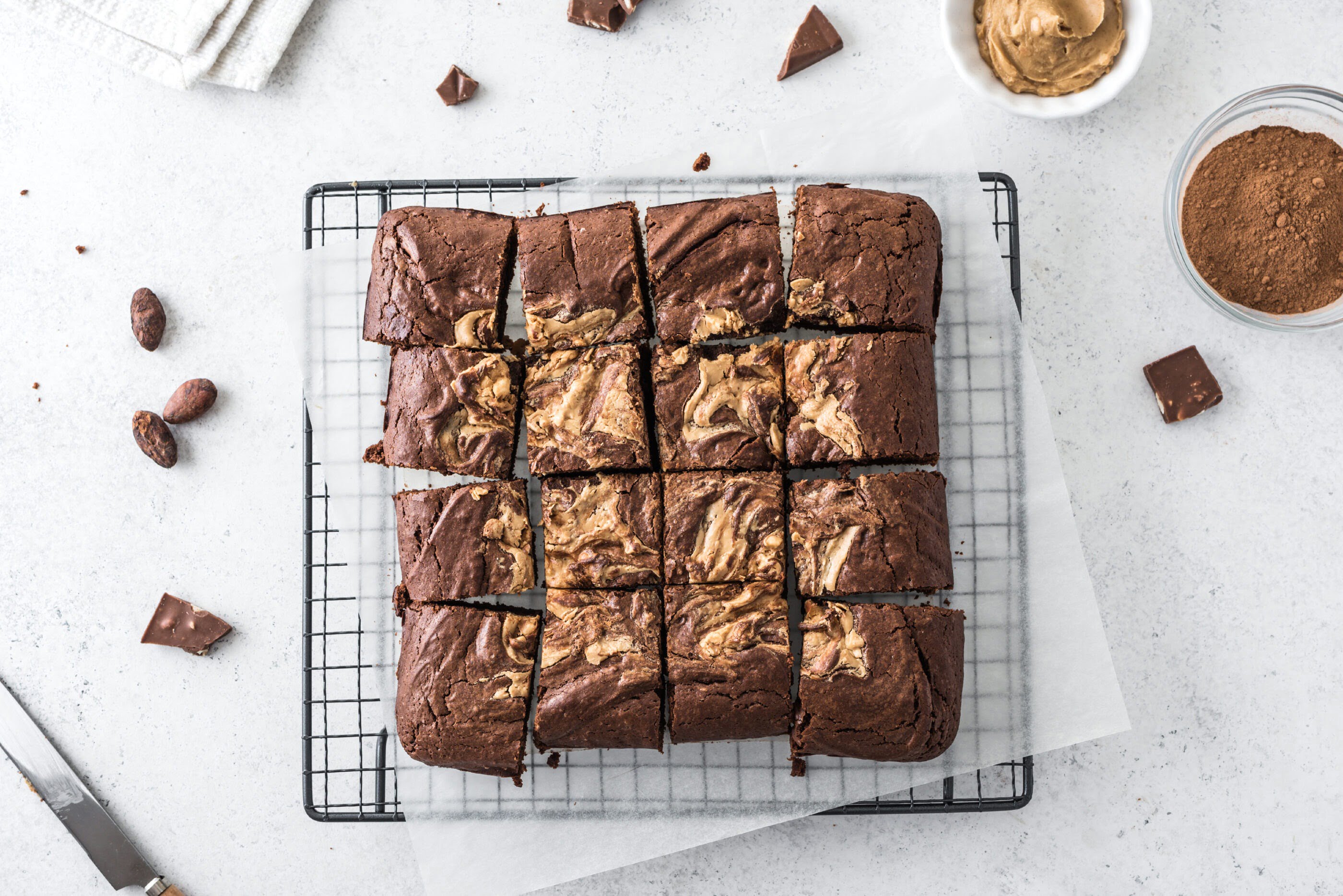 high protein brownies