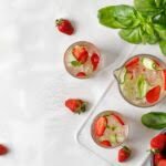 basil berry limeade