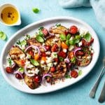 grilled eggplant salad